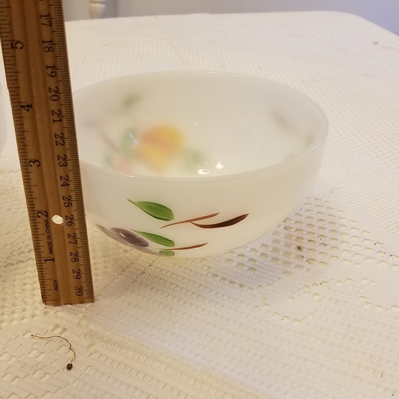 Set of 3 Anchor Hocking Fire King Nesting Mixing Bowls Gay Fad Fruit - Picture 14 of 16